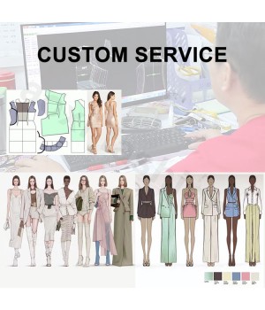 China High Quality Garment Factory OEM Wholesale Supplier Apparel Clothing Manufacturer Custom Women Dress With Your Brand Logo