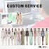 China High Quality Garment Factory OEM Wholesale Supplier Apparel Clothing Manufacturer Custom Women Dress With Your Brand Logo