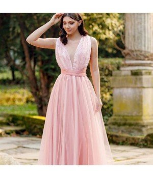 New Hot-Selling Women'S Clothing Sexy Pink Evening Dresses For Women