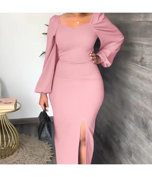 Career Official Dresses for Ladies Women Office Wear Business Dress Women Formal Work Dress Wrap Midi Professional Plus Size